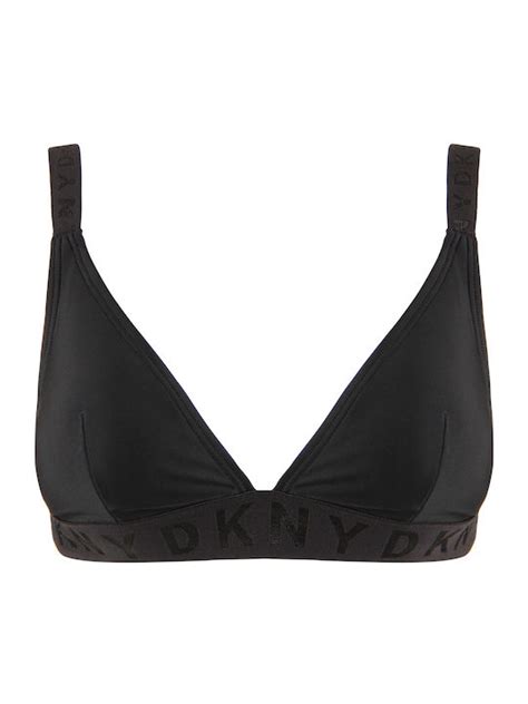 DKNY Bikini Τριγωνάκι Μαύρο DI0TS456 BLK Skroutz gr