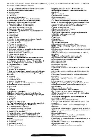 Examen 1 Semana 2020 Economia De La Empresa Pdf