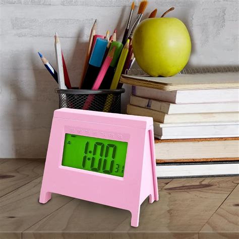 Digital Alarm Clock Electronic Digital Clock Silent Electronic Digital ...