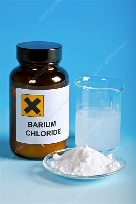 Barium chloride - Stock Image - C009/9419 - Science Photo Library