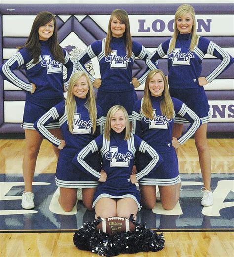 Logan football senior cheerleaders | Sports | logandaily.com