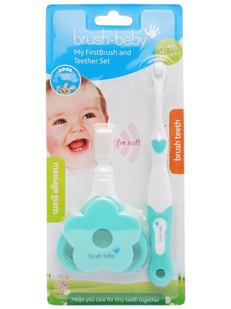 Brush-Baby набор первая зубная щетка+щетка для десен