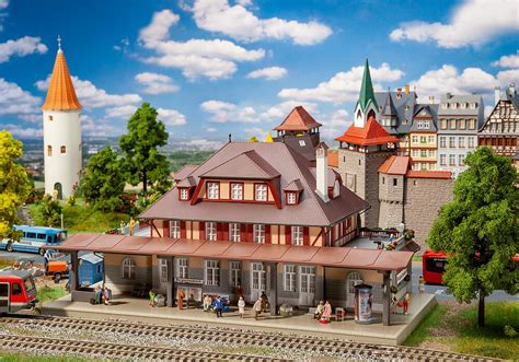 Erlebniswelt Modellbahn FALLER 191761 H0 Bahnhof Burgschwabach