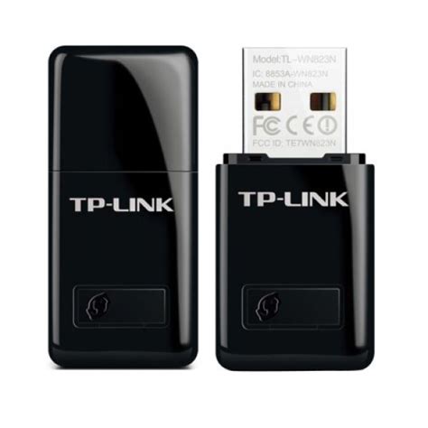 Mini Adaptador TP Link Wireless N USB 300 Mbps TL WN823N Gebecom