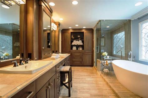 45 Stunning Transitional Bathroom Design Ideas To Make Your Day