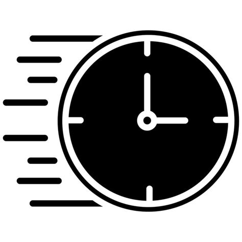 Premium Vector Fast Time Vector Illustration Style