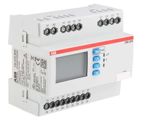 1SVR560730R3402 CM UFD M33 ABB ABB DIN Rail Frequency Voltage