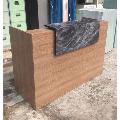 Jual Meja Resepsionis Meja Counter Meja Bar Meja Kasir Furniture Custom