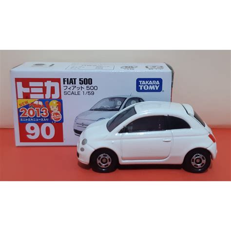 Jual Takara Tomy Tomica 90 FIAT 500 White Shopee Indonesia