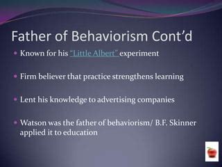 Behaviorism Ppt