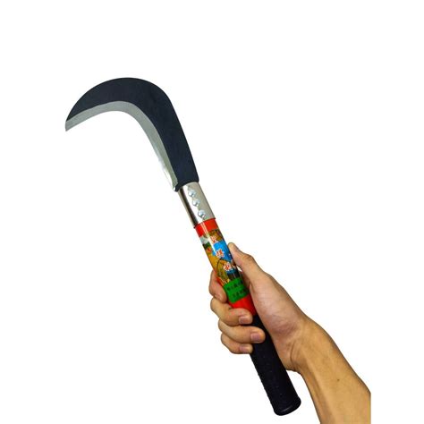 Multipurpose Long Handle Sickle Garden Tools Blade Karet Scythe Bolo