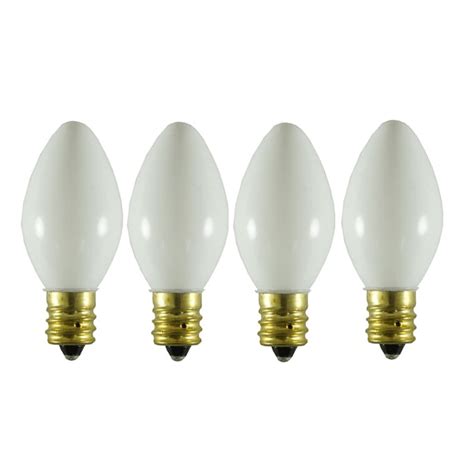 C7 White Bulb Sylvania 5w Indooroutdoor Bulb 4 Pack Home Hardware