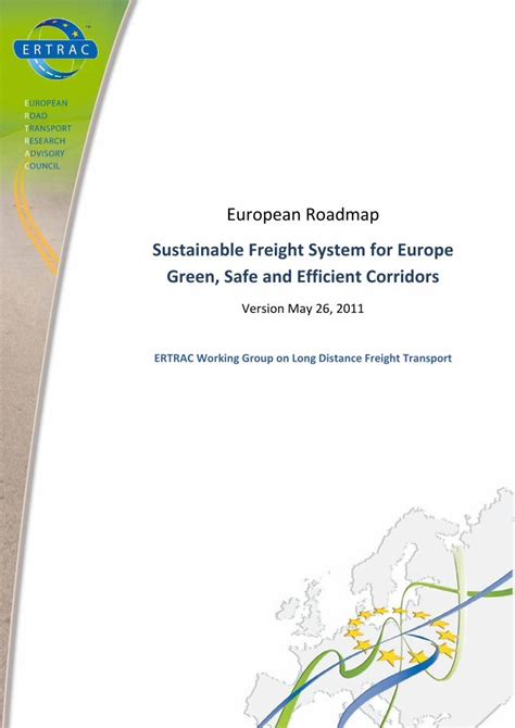 Pdf Roadmap Sustainable Freight Transportv1to Ensure Sustainability