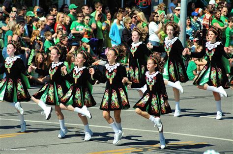 St Patricks Day Parade Girls