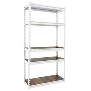 Muscle Rack Tier Boltless Steel Garage Storage Shelving Unit In