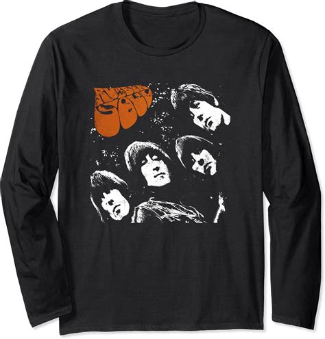 The Beatles Rubber Soul Long Sleeve T Shirt Clothing