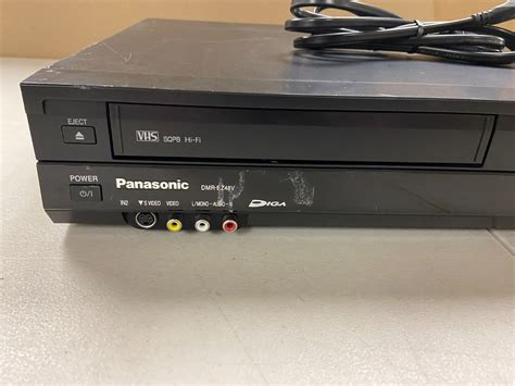 Panasonic Dmr Ez V Dvd Vcr Combo Player Vhs Recorder Tested Working W