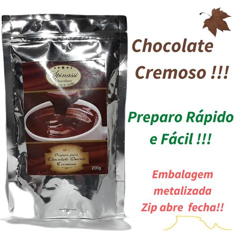 Chocolate Quente Cremoso Campos do Jordão Spinassi em Pó 200g BeeCost