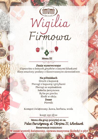 Wigilia Pa Ac Bursztynowy