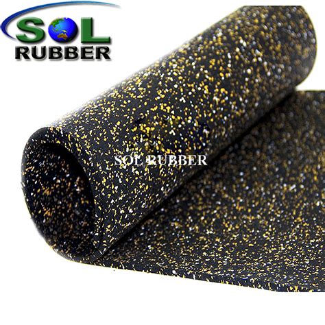 Colorful Epdm Flecks Gym Rubber Roll Flooring Buy Rubber Rolls