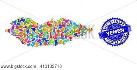 Socotra Island Map Vector Photo Free Trial Bigstock