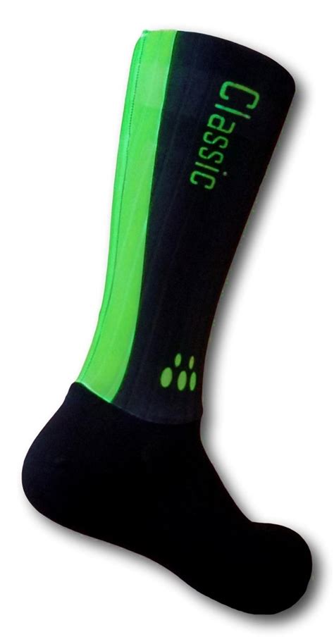 Classic Cycling Aero Socks - Black Fluo