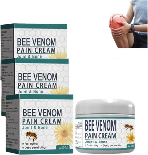 New Zealand Bee Venom Pain And Bone Healing Cream Bee Venom Pain And