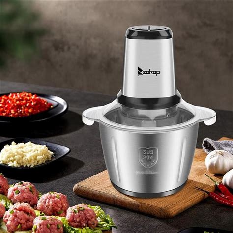 Zokop L W Max Electric Meat Grinder Stuffer Maker Kitchen