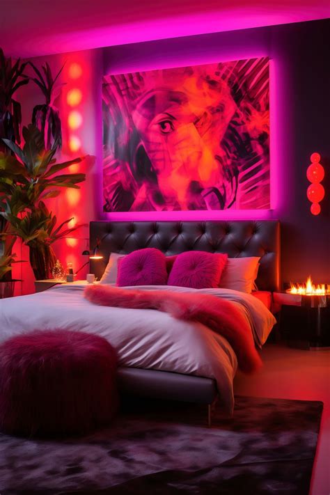 Fiery Fuchsia Fantasy Vibrant And Funky Red Bedroom Pink Bedroom