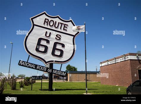 Oklahoma Route 66 Sign Hi Res Stock Photography And Images Alamy