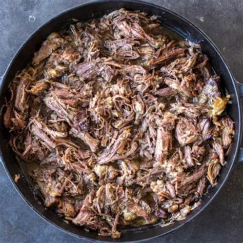 Roasted Shredded Beef Only 3 Ingredients Momsdish