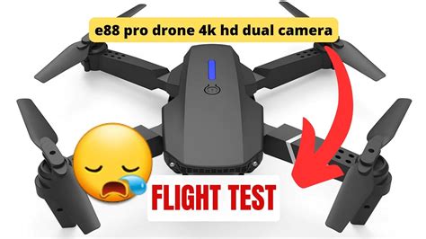 E88 Pro Drone 4K HD Dual Camera Failed To Fly Unboxing Test