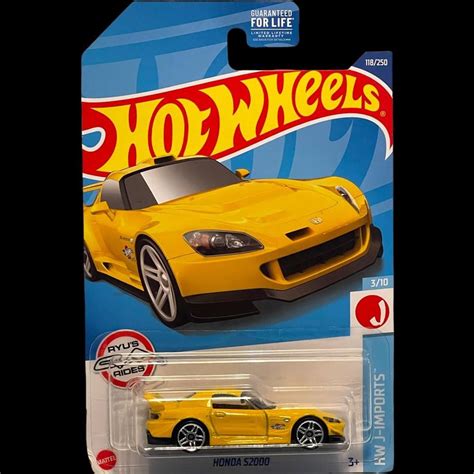 Hot Wheels Honda S Hw J Imports Yellow Honda Depop