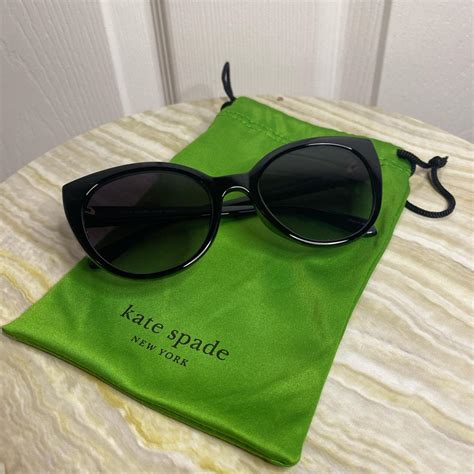 Kate Spade New York Womens Black Sunglasses Depop