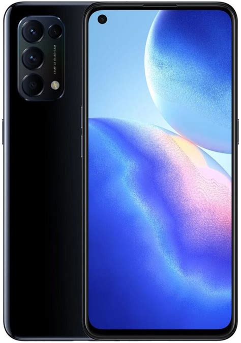 Oppo Reno5 Starry Black 6 4 AMOLED DualSIM 128GB 8GB RAM 5G