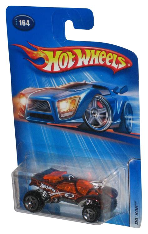 Hot Wheels Da Kar Mattel Orange Toy Car Walmart