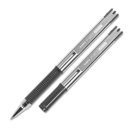 Bolígrafo Mini Punto Fino Zebra F-301 Compact Tinta Negra | Office ...