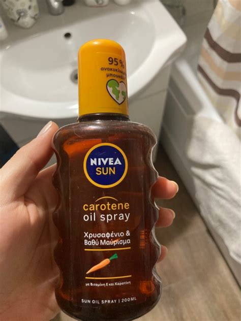 Nivea Sun Deep Tan Oil Spray Ml Inci Beauty