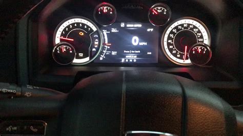 Reset Oil Life Gauge Dodge Ram 2014 2015 YouTube