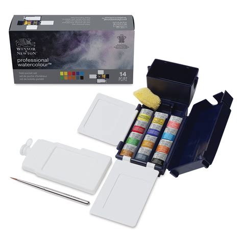 Winsor Newton Professional Watercolor Field Pocket Set Set Of