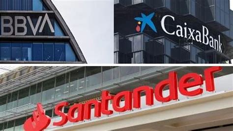 Banco Santander Bbva Y Caixabank Compartir N Herramientas E