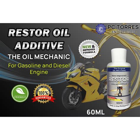 Restor Oil Additive 60ml Shopee Philippines