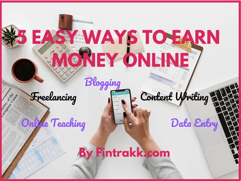 Easy Ways To Make Money From Home Get Started Fintrakk