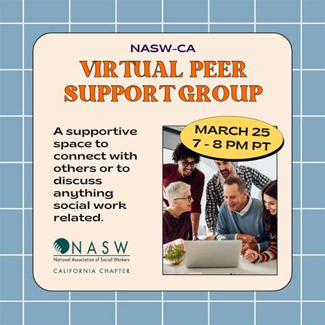 Virtual Peer Support Group Naswcanews Org