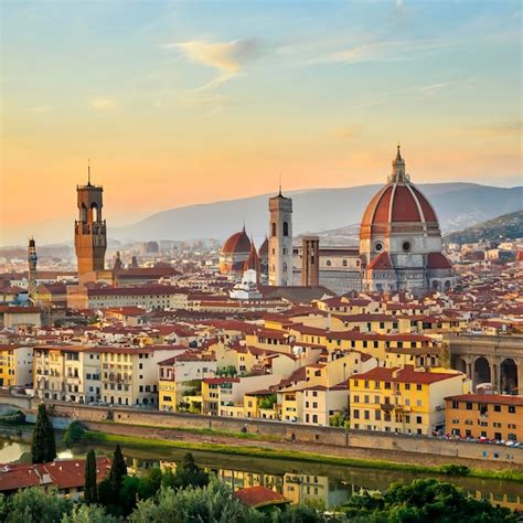 Premium Photo Florence City Downtown Skyline Cityscape Of Tuscany