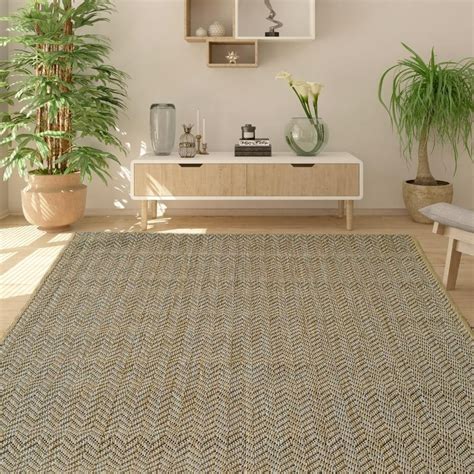 Tapete Sala Escritório 200x250 Sisal S476 Antiderrapante Frete grátis