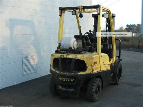 2005 Hyster H50ft Pneumatic Tire Lpg Forklift