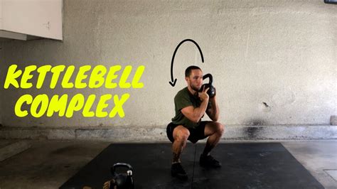 Kettlebell Complex Shoulder Press To Single Rack Squat Kettlebell Training Youtube