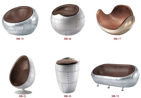 Leather Aviation Spitfire Aluminium Egg Pod Chair Buy Egg Pod Chair