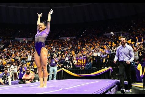 Bryant's Three 10’s Make LSU History in Gymnastics Home Finale - Da ...